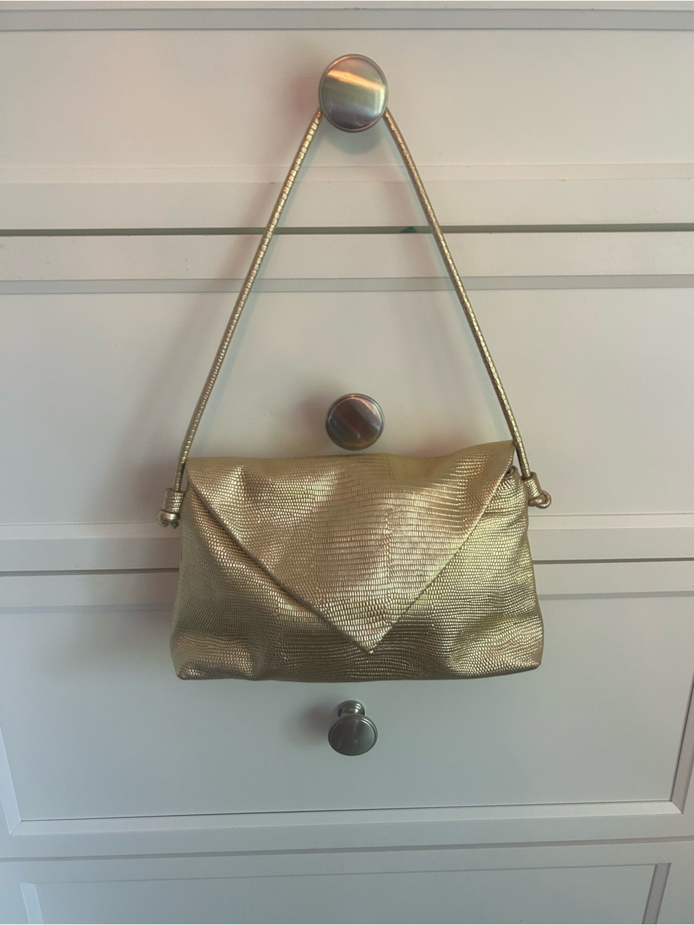 Vince Camuto Gold Bag